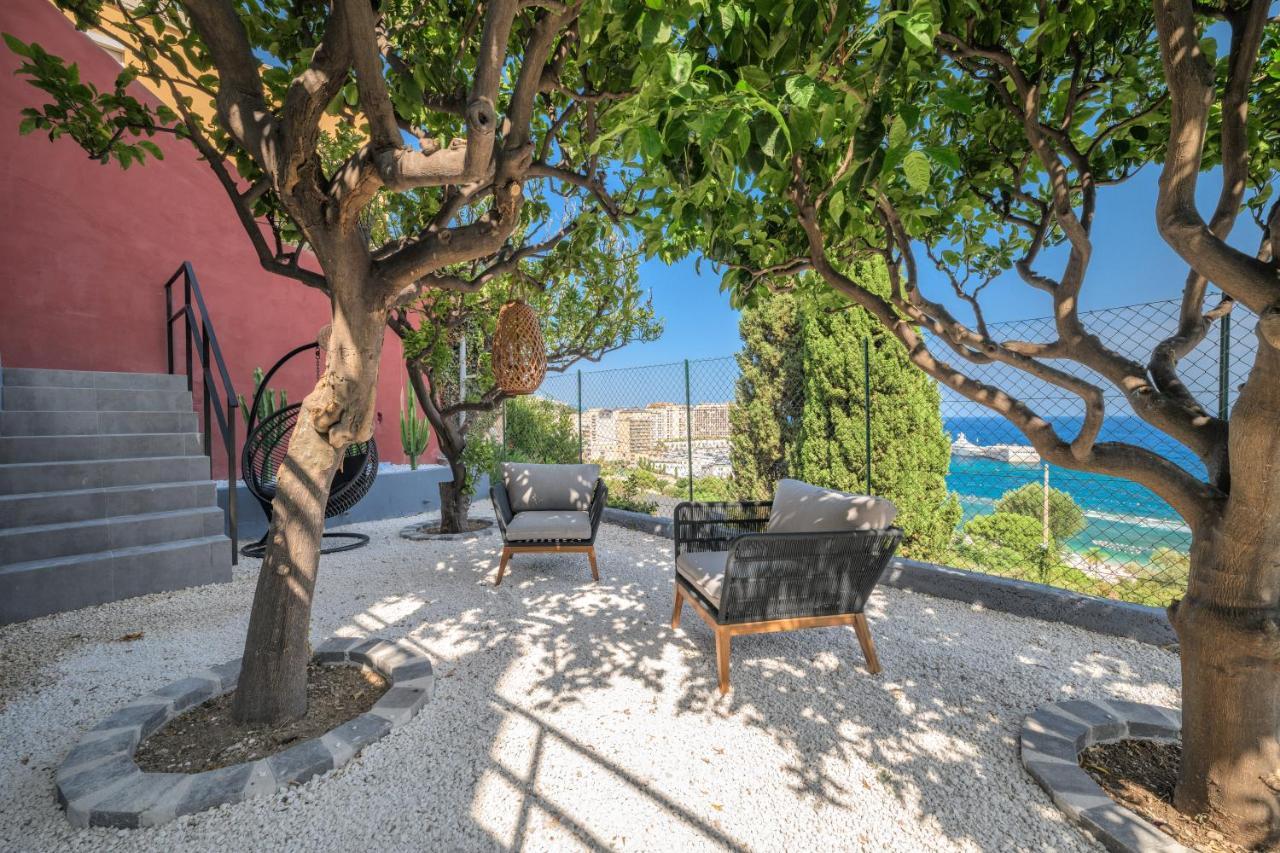 Proche Monaco, Vue Mer, Acces Plage Et Jardin Privatif Saint-Antoine  Eksteriør bilde