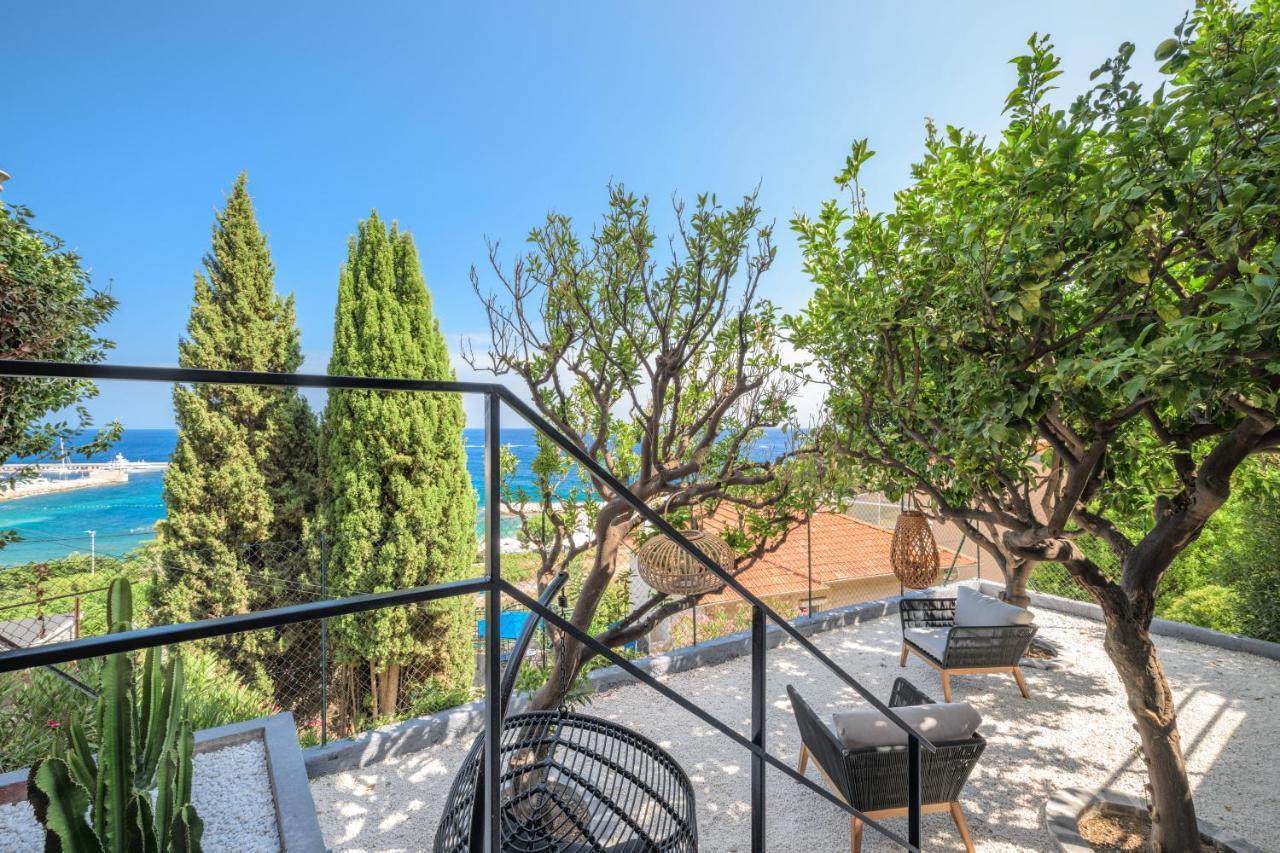 Proche Monaco, Vue Mer, Acces Plage Et Jardin Privatif Saint-Antoine  Eksteriør bilde