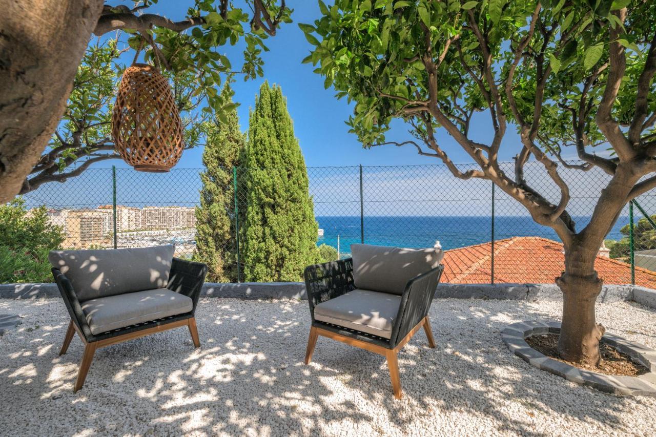 Proche Monaco, Vue Mer, Acces Plage Et Jardin Privatif Saint-Antoine  Eksteriør bilde