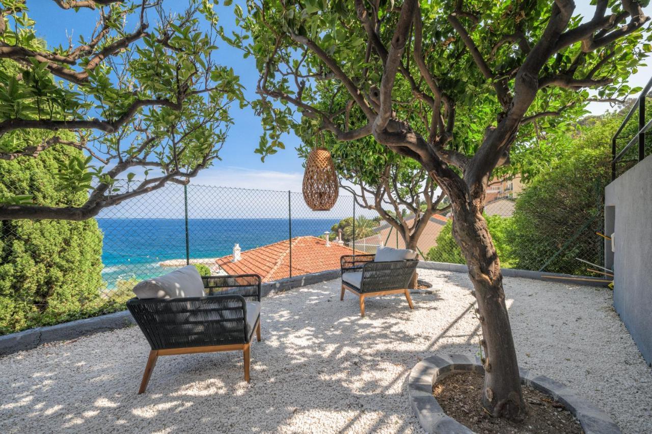 Proche Monaco, Vue Mer, Acces Plage Et Jardin Privatif Saint-Antoine  Eksteriør bilde